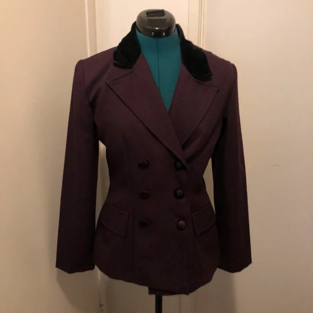 Purple blazer